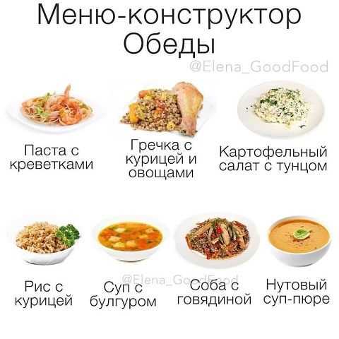 Здоровые и вкусные блюда